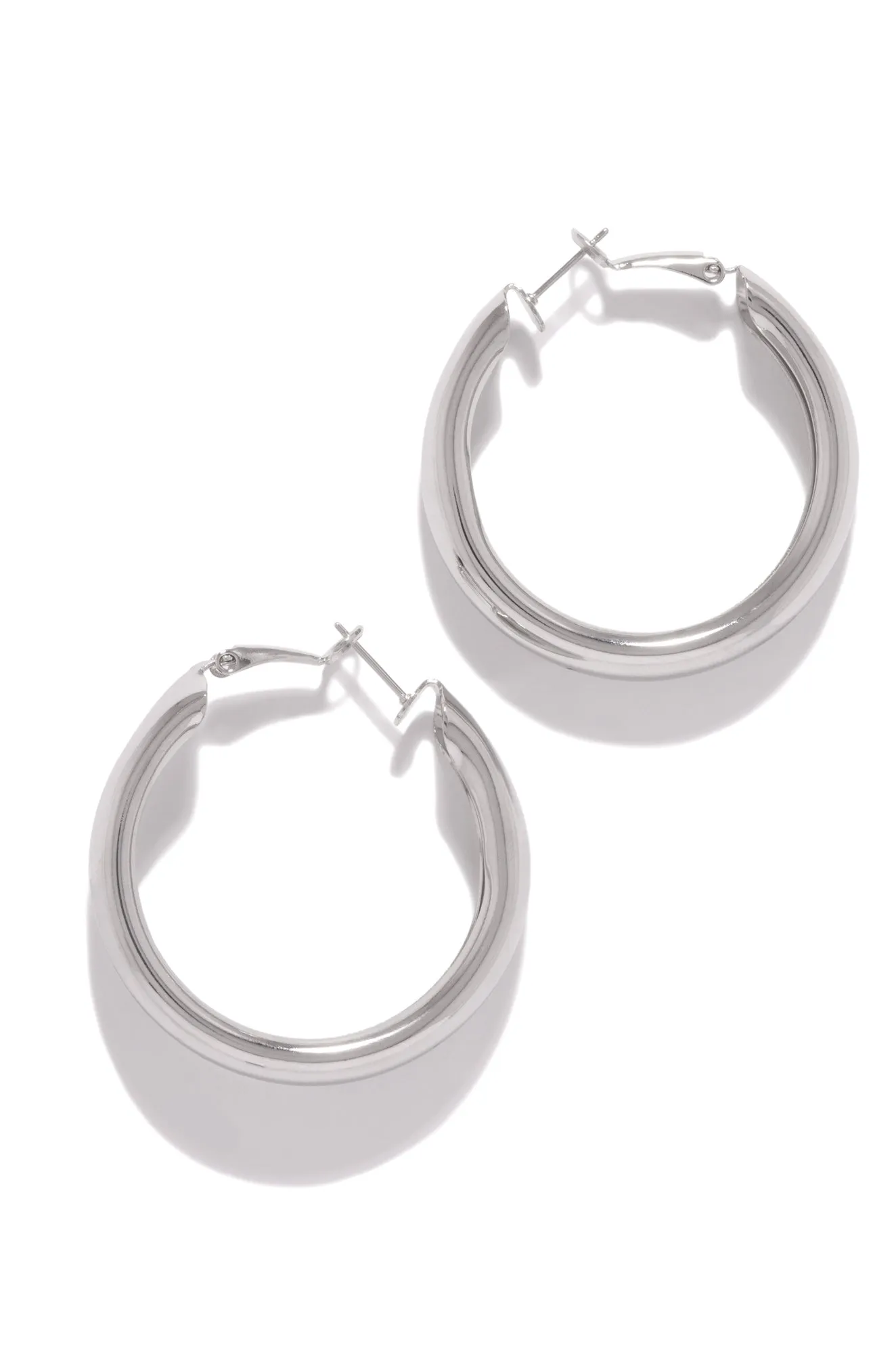 Sabrina Chunky Hoop Earring - Gold sold by Miss Lola product image thumbnail 5