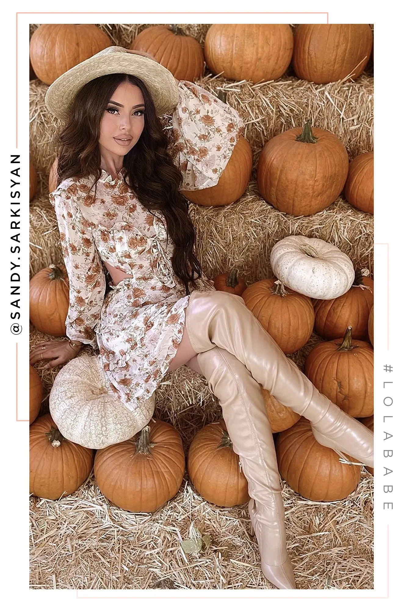 Sultry Touch OVER THE KNEE BOOTS - Nude sold by Miss Lola product image thumbnail 2