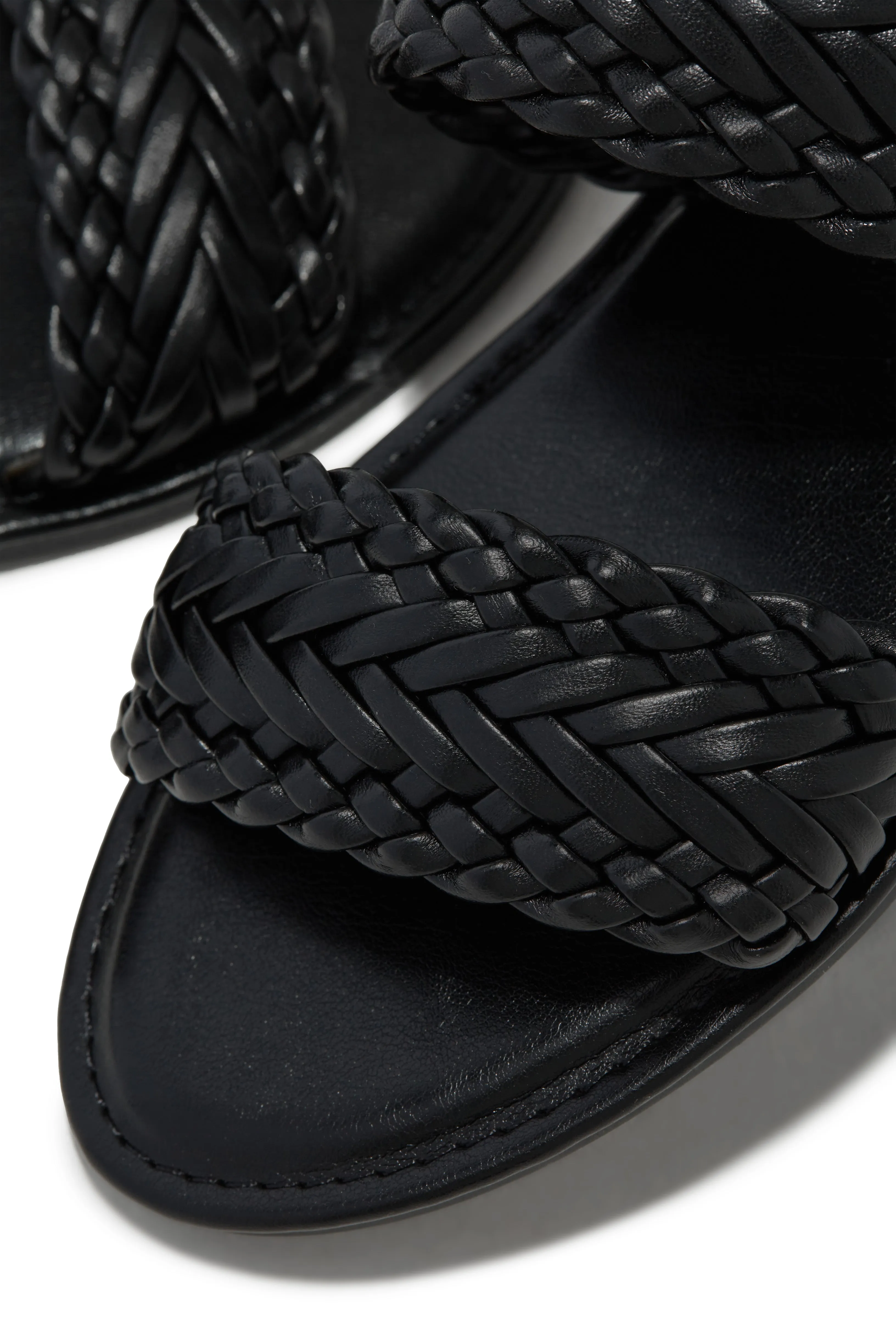 Heatwave Slip On Sandals - Black sold by Miss Lola product image thumbnail 3