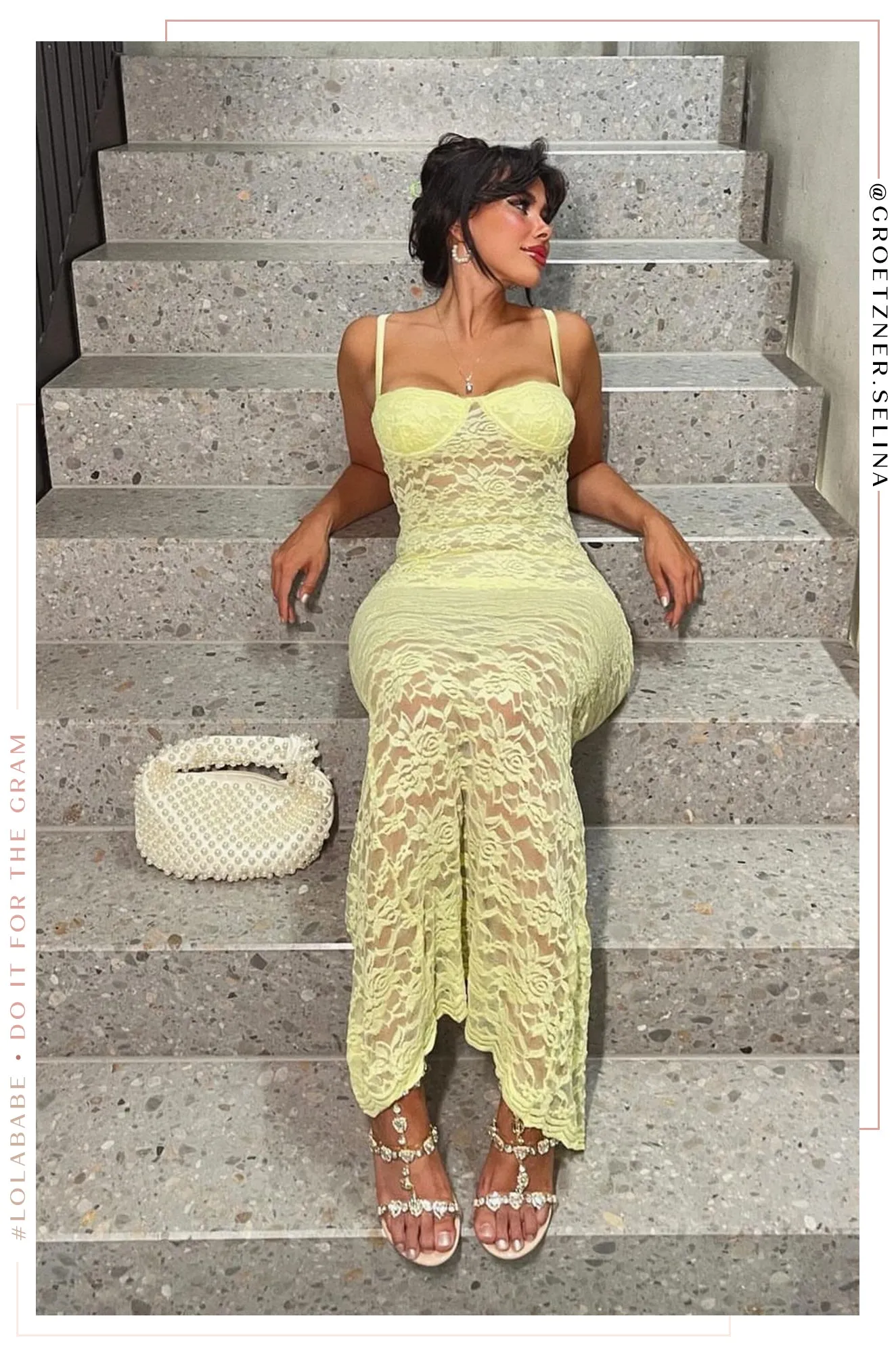 Ezylynn Heart Embellished High Heels - Nude sold by Miss Lola product image thumbnail 2