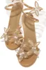 Fantasy Embellished Around The Ankle Coil Heels - Nude sold by Miss Lola