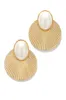 Celia Statement Earring - Gold sold by Miss Lola