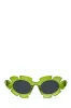 Weekend Flirt Unique Standout Frame Sunglasses - Black sold by Miss Lola