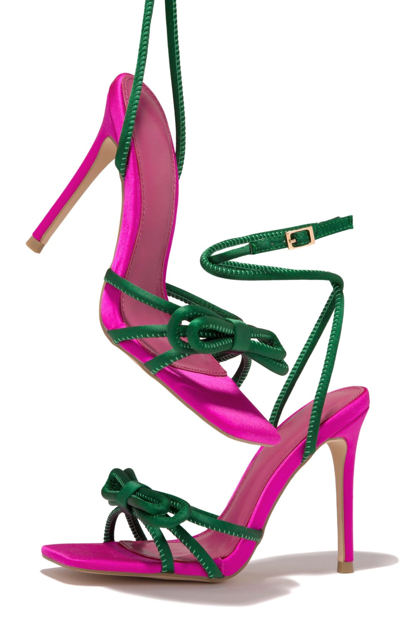 Dionne Color Block High Heels - Pink sold by Miss Lola product image thumbnail 4