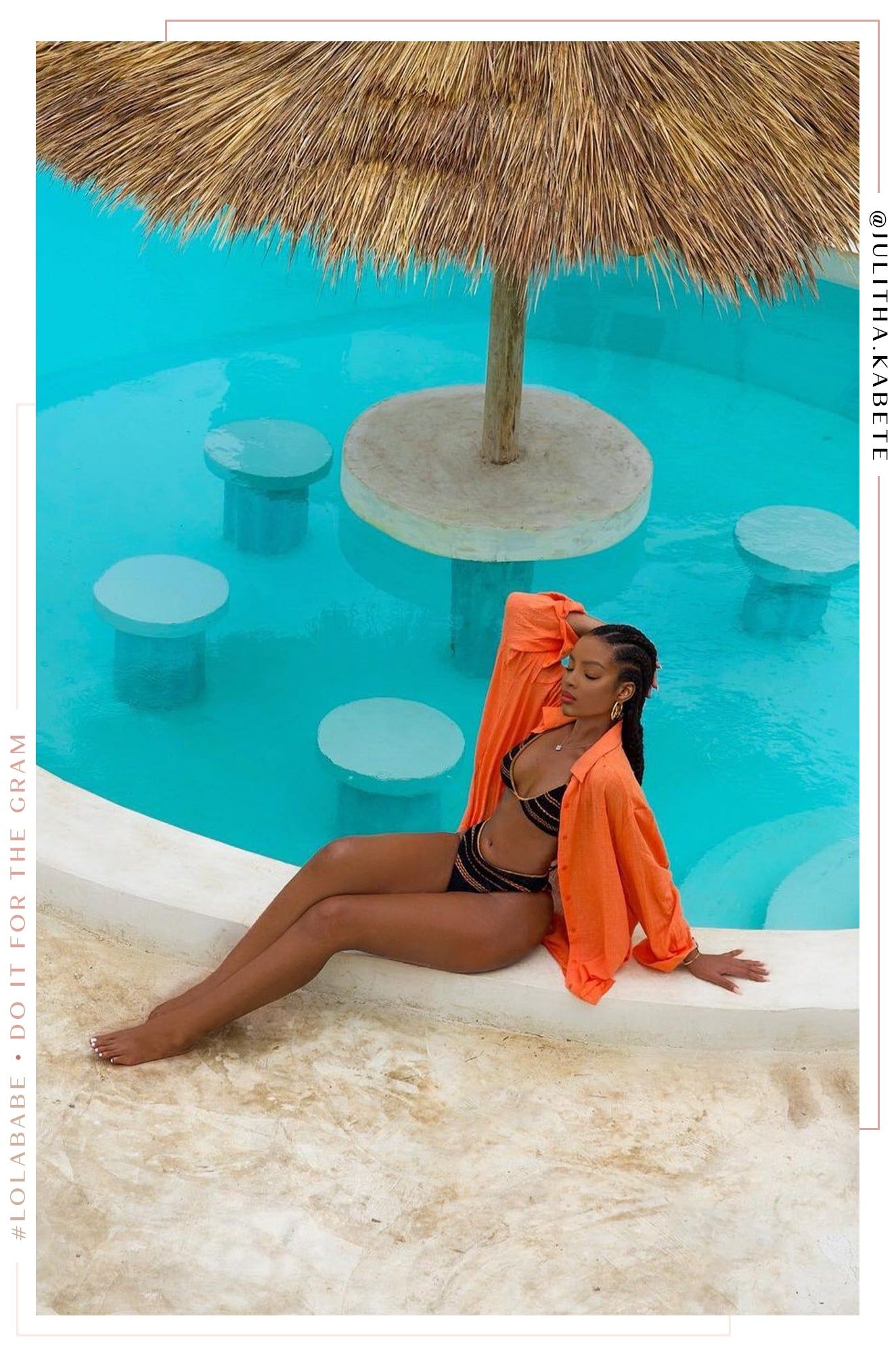 Nataly - Orange sold by Miss Lola product image thumbnail 3