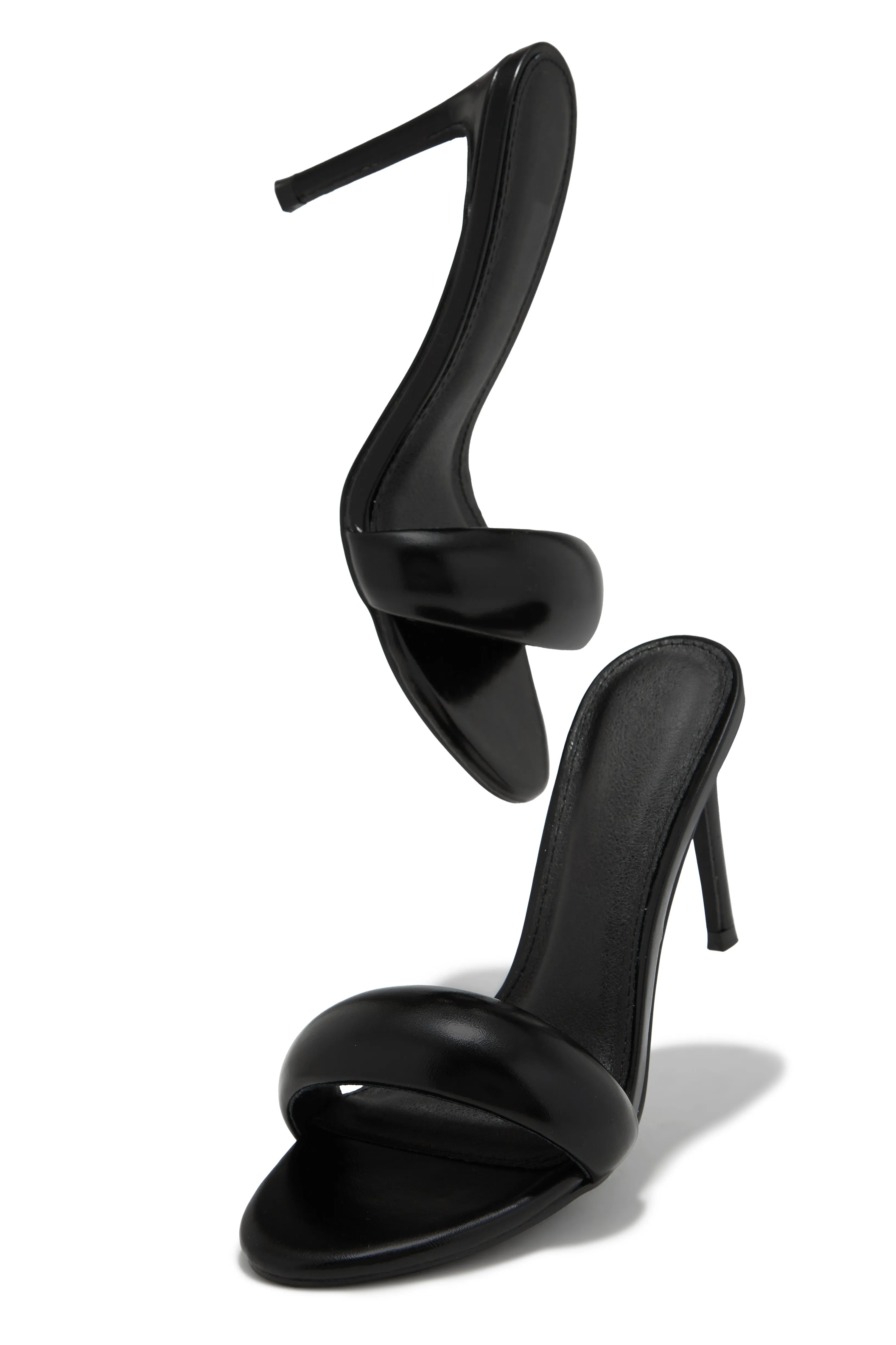 Alisha Mid Heel Mules - Black sold by Miss Lola product image thumbnail 3