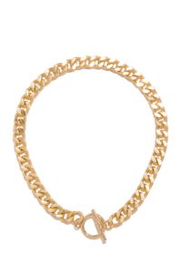 Frances Gold-Tone Chain Toggle Necklace - Gold sold by Miss Lola