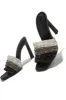 Feeling Myself Embellished High Heel Mules - Black sold by Miss Lola