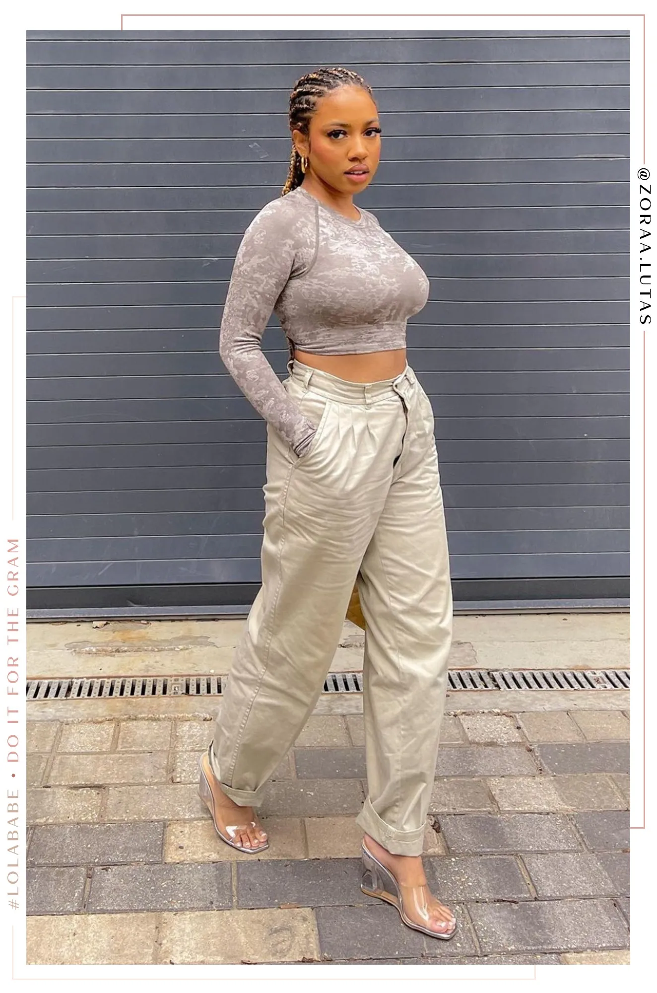 Devica Clear Wedge Heel Mules - Silver sold by Miss Lola product image thumbnail 4