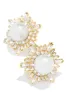 Noemi Embellished Earring - Gold sold by Miss Lola