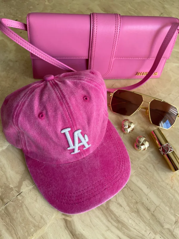 City Dreams Hat - Pink sold by Miss Lola