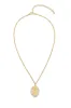 Amarina Embellished Pendant Necklace - Gold sold by Miss Lola