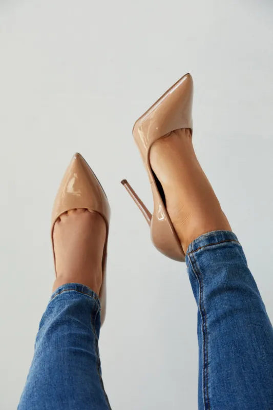 Savanna High Heel Pumps - Nude sold by Miss Lola
