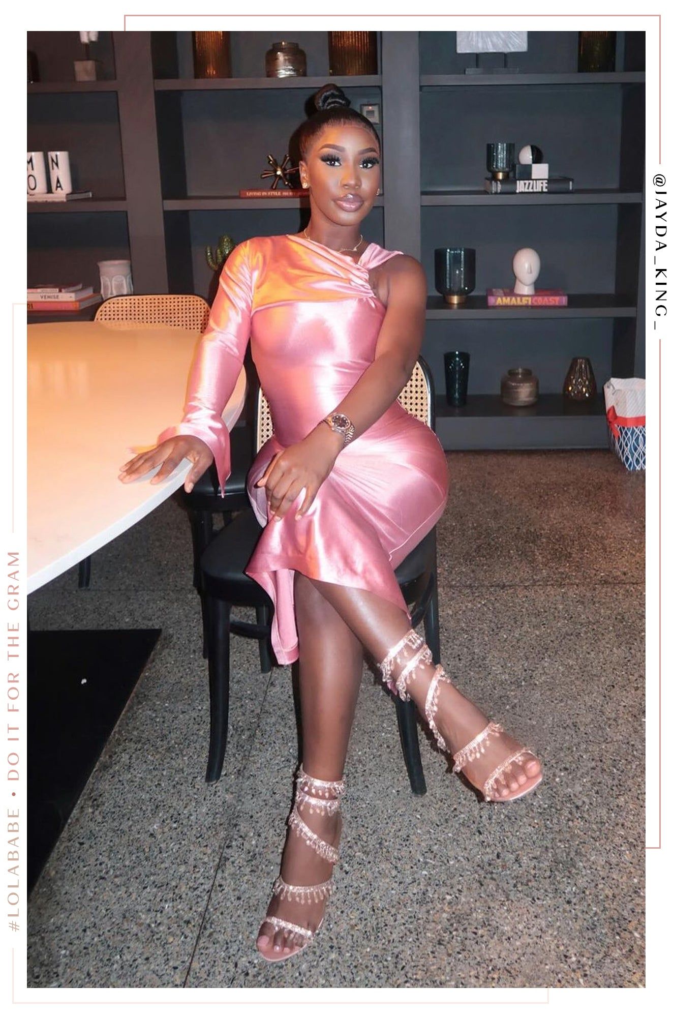 Feeling Divine Embellished Around The Ankle Coil Heels - Nude sold by Miss Lola product image thumbnail 2