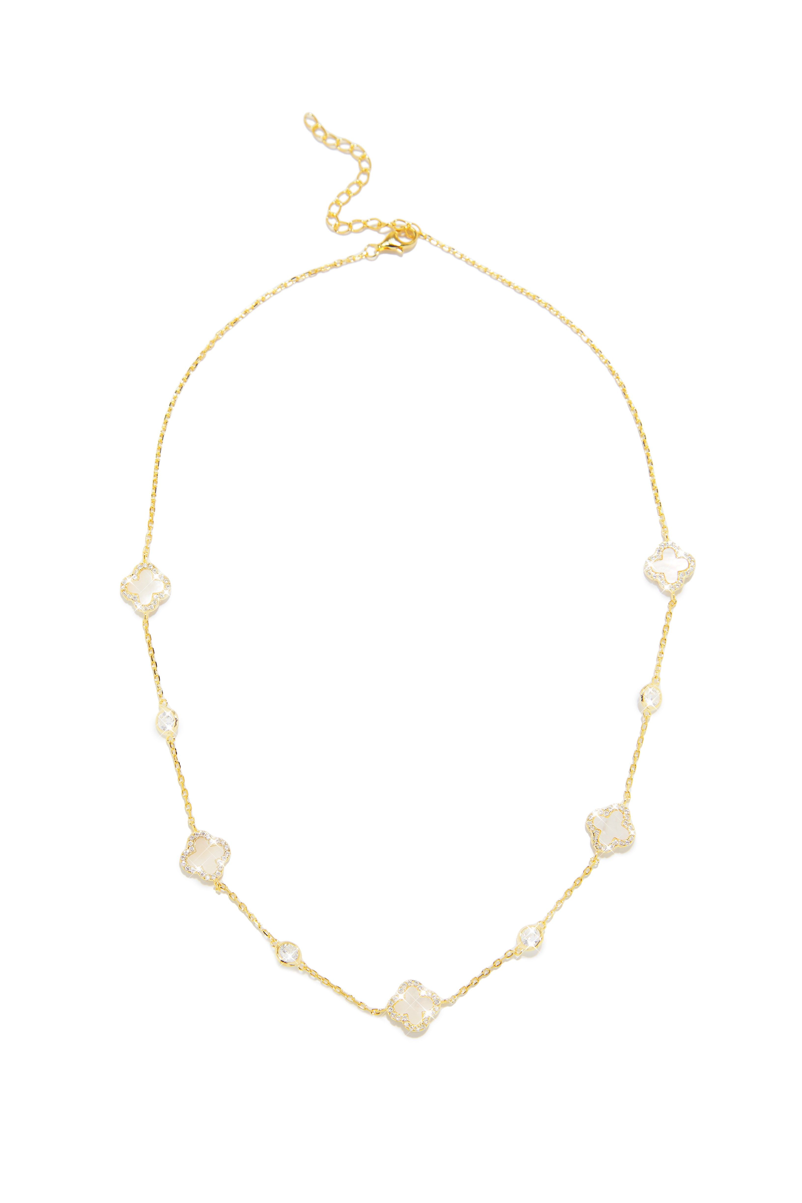Golden Paradise Sterling Silver Necklace - Green sold by Miss Lola product image thumbnail 3