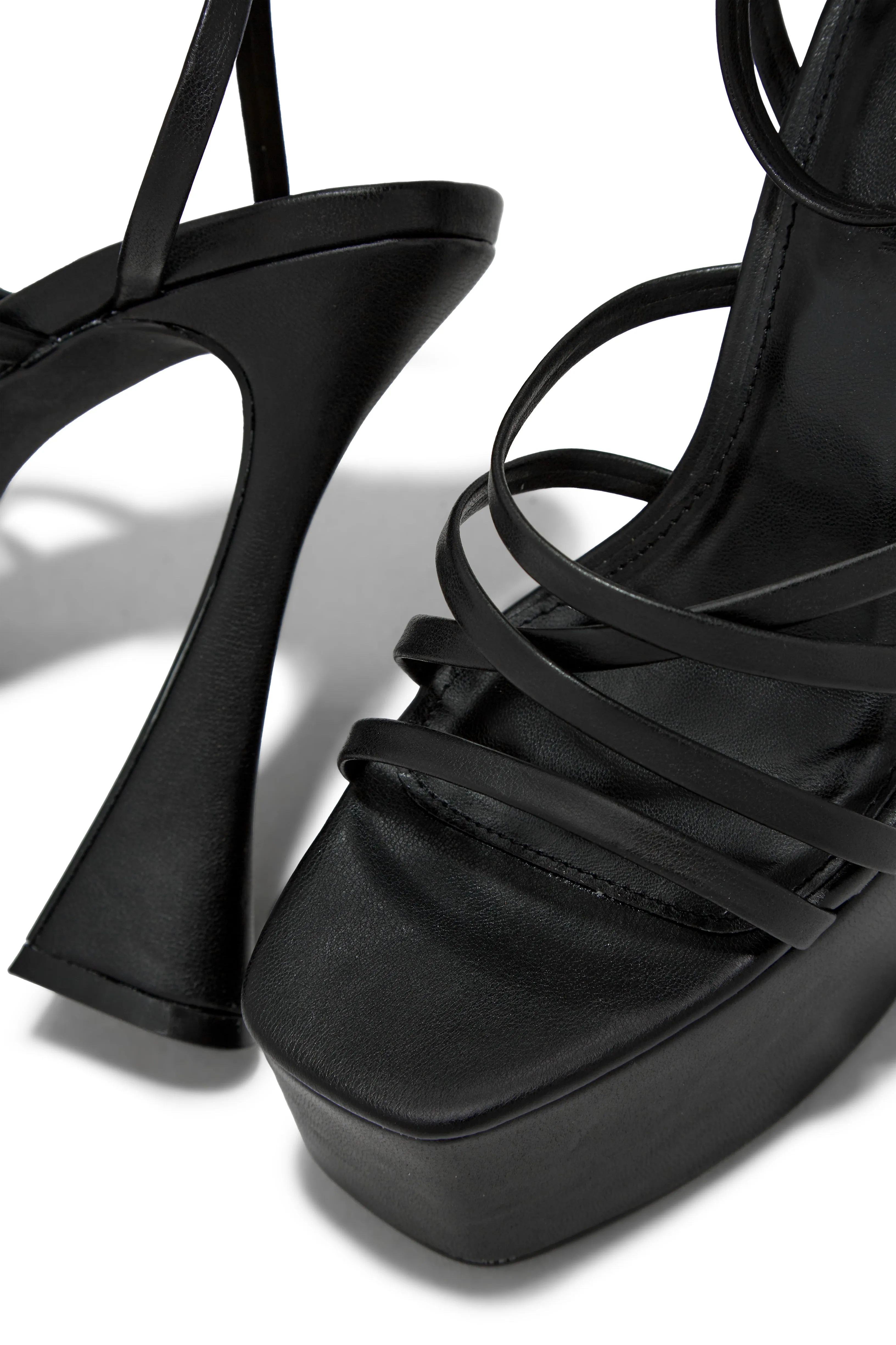 Rozalia Platform High Heels - Black sold by Miss Lola product image thumbnail 4