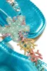 Sea Goddess Embellished Sandals - Blue sold by Miss Lola