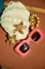 Flor Statement Flower Earring - Gold sold by Miss Lola