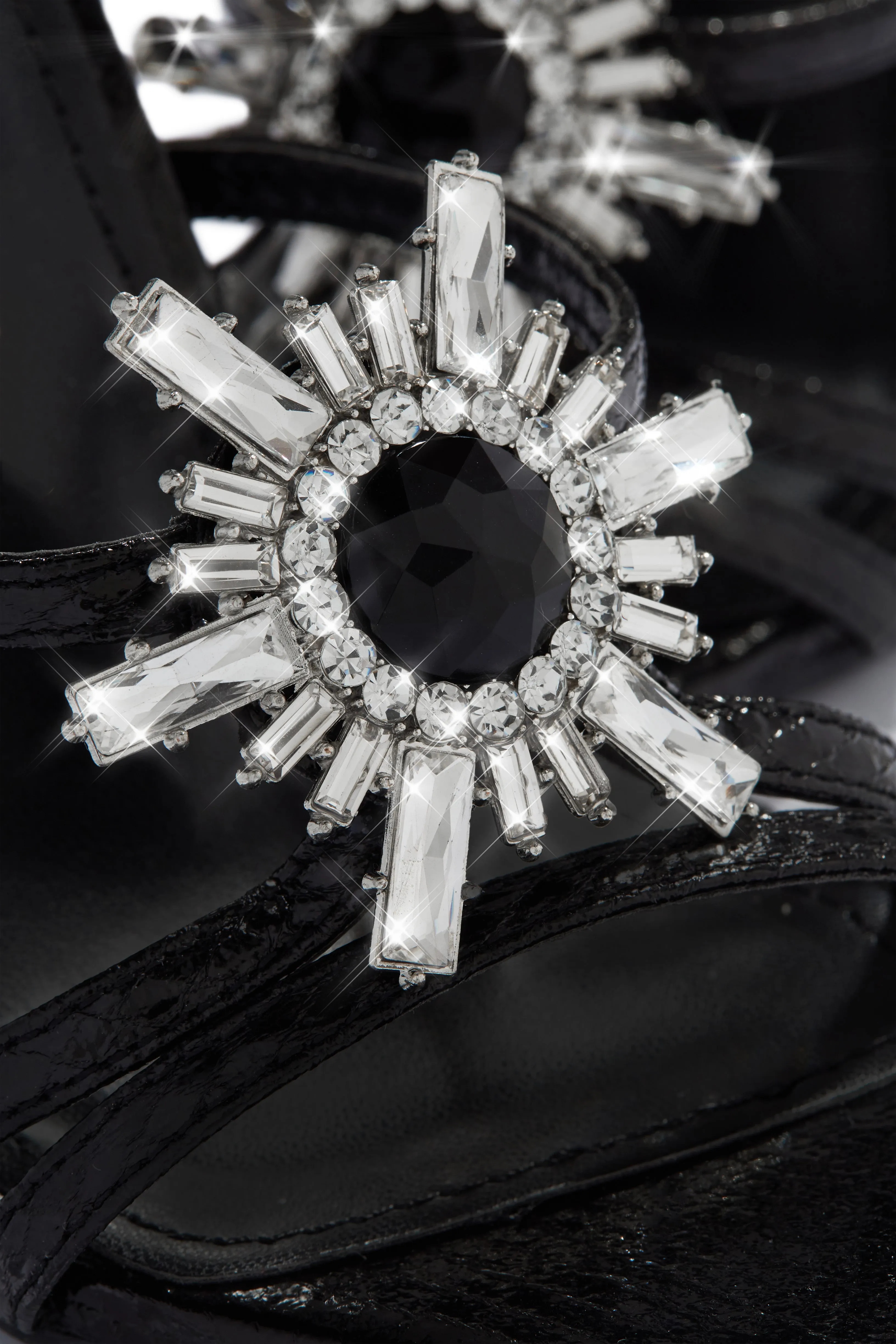 Ameira Embellished High Heels - Black sold by Miss Lola product image thumbnail 3