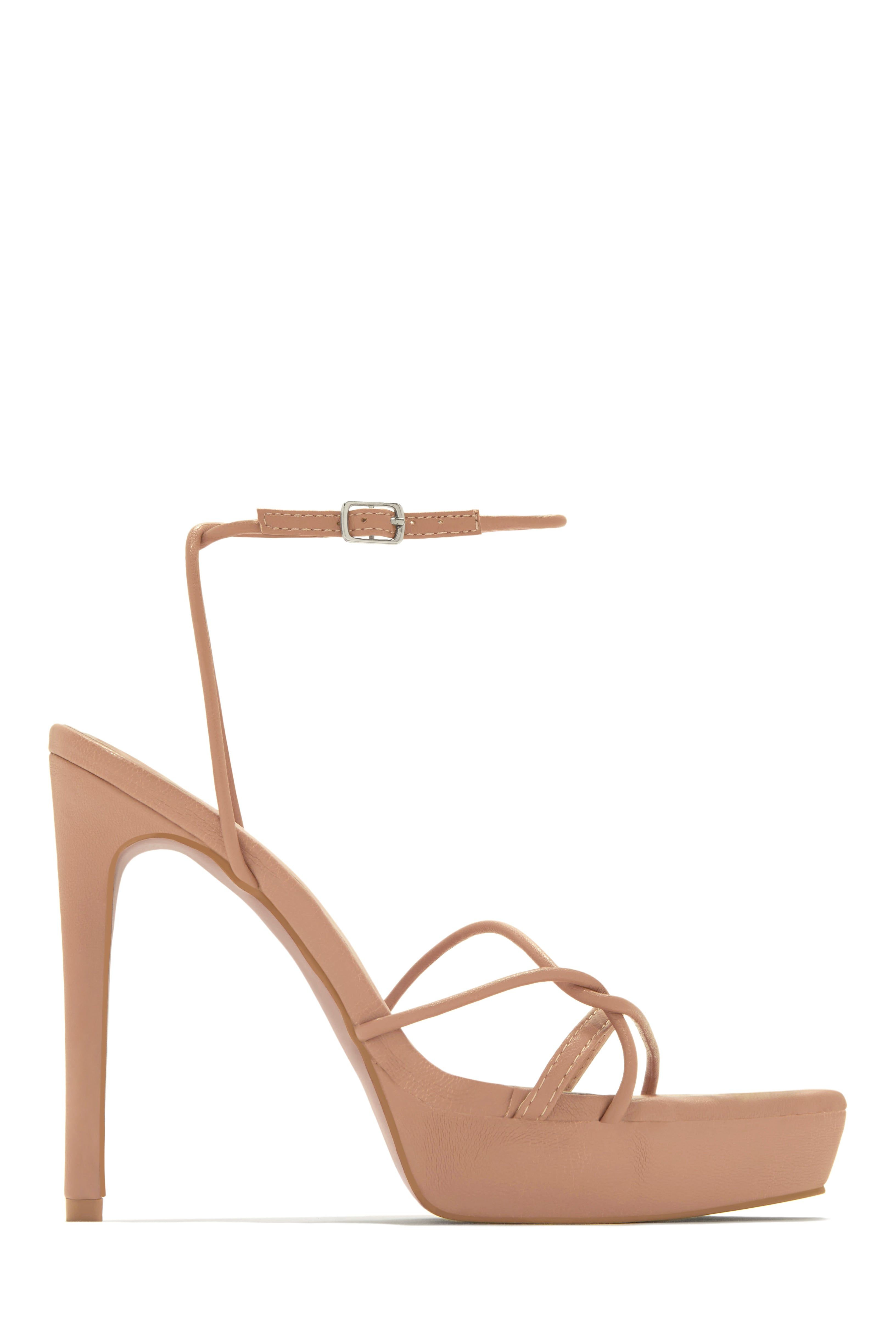 Parisa Platform Heels - Nude sold by Miss Lola product image thumbnail 3