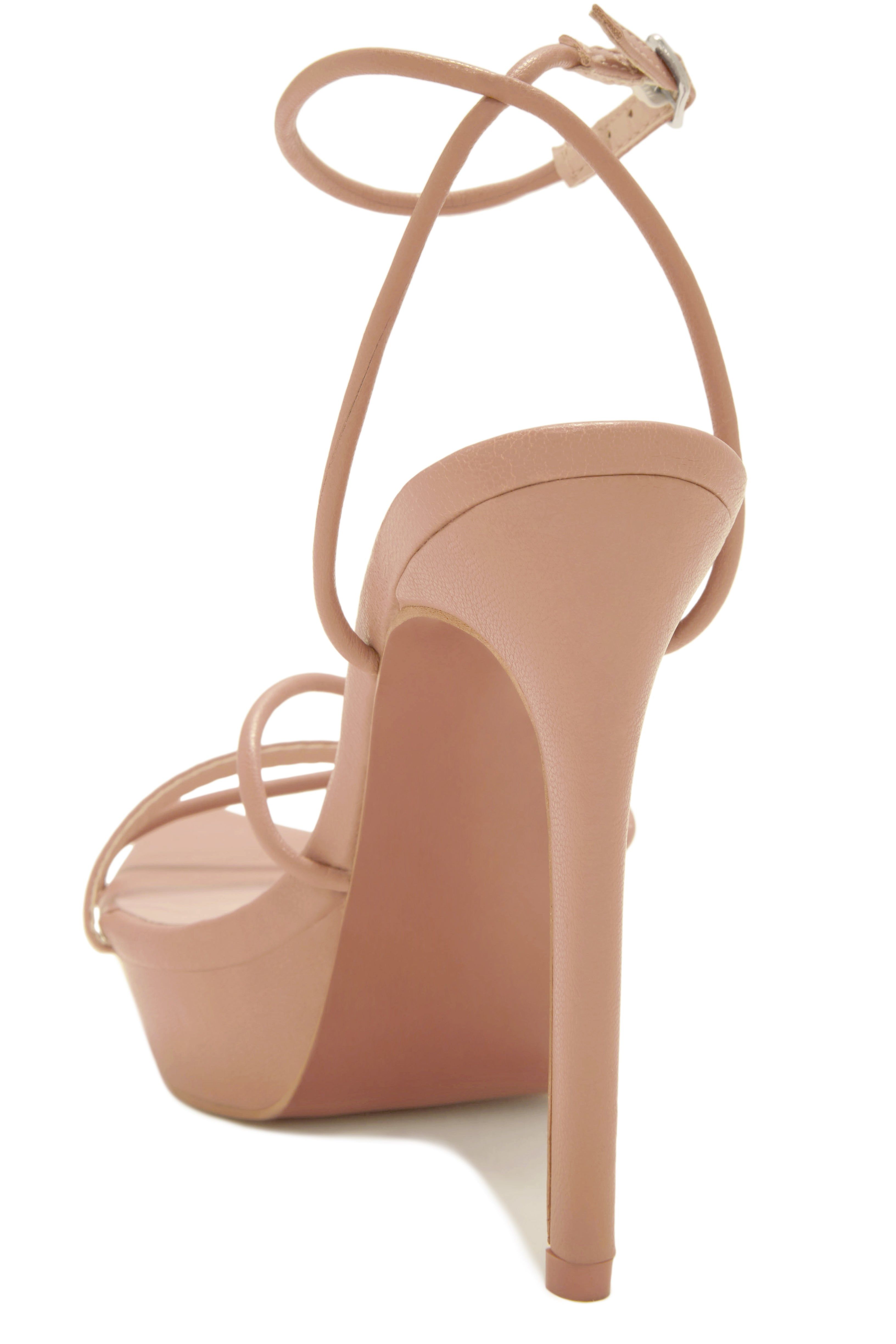 Parisa Platform Heels - Nude sold by Miss Lola product image thumbnail 2