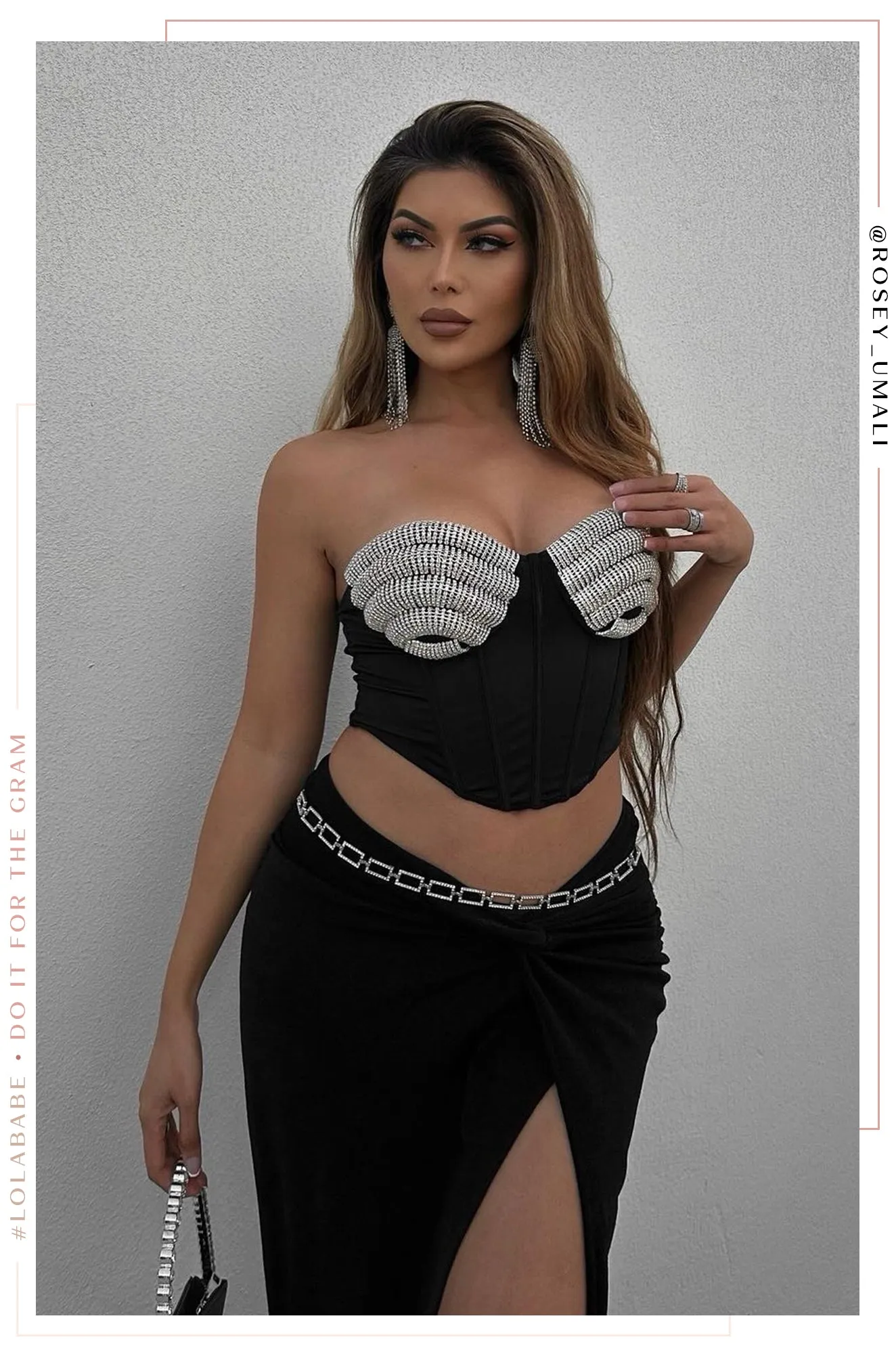 Showstopper Corset Top - Black sold by Miss Lola product image thumbnail 5