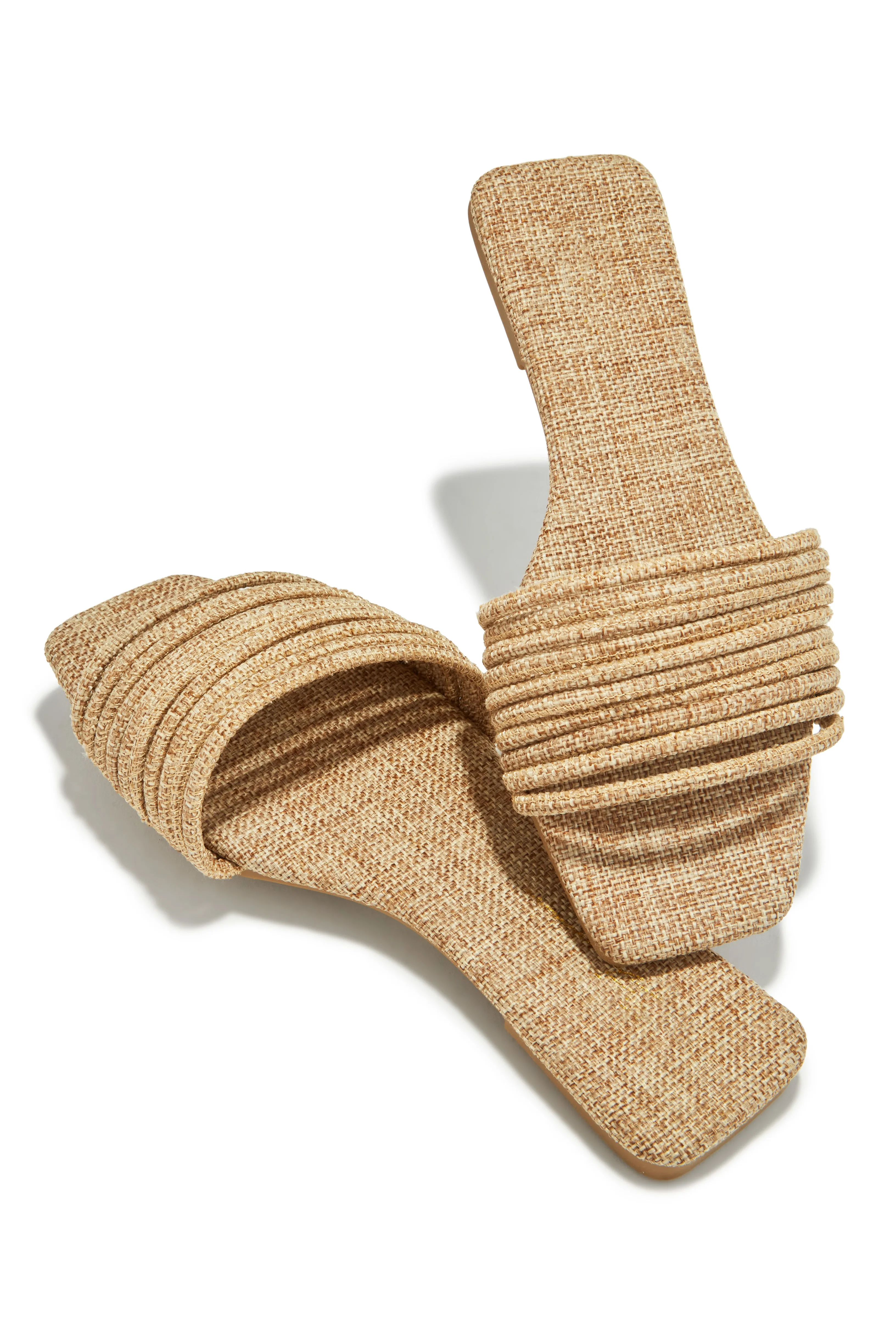 Sun Chaser Slip On Sandals - Natural sold by Miss Lola product image thumbnail 3