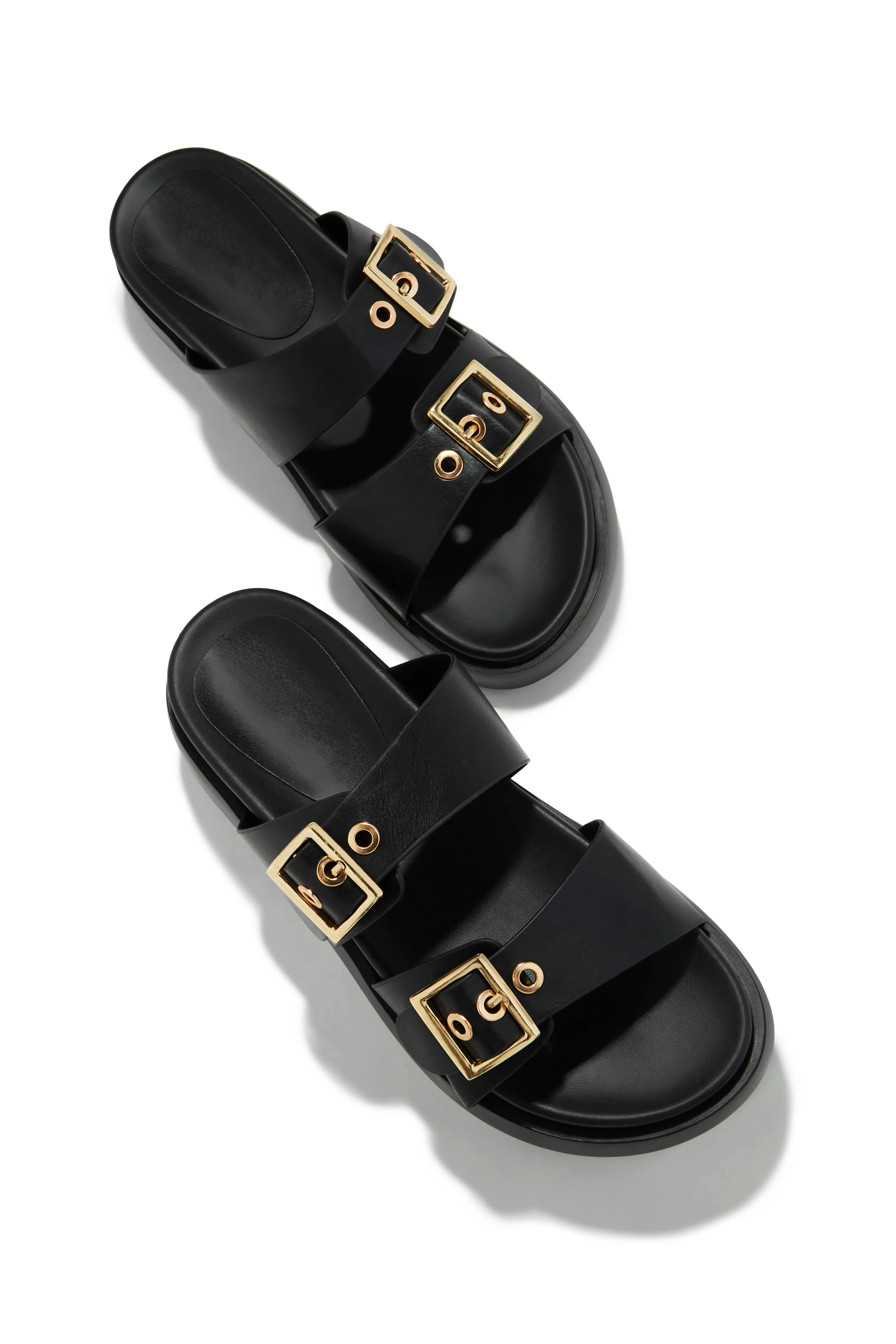 Cabo Sands Slip On Chunky Sandals - Black sold by Miss Lola product image thumbnail 2