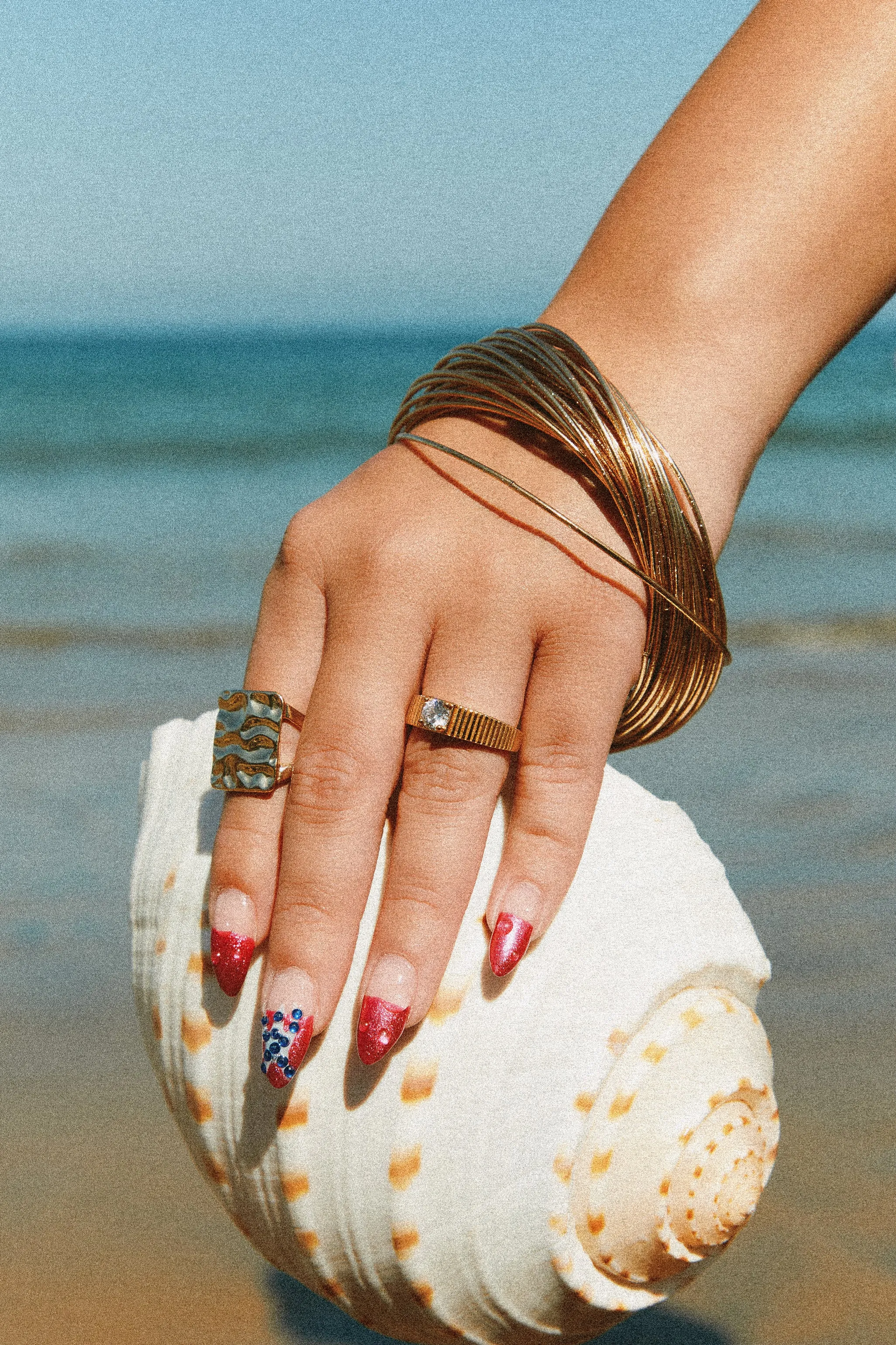 Always Yours Gold Plated CZ Ring - Gold sold by Miss Lola product image thumbnail 2