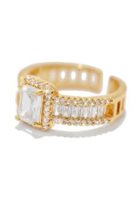 Always Yours Embellished Ring - Gold sold by Miss Lola