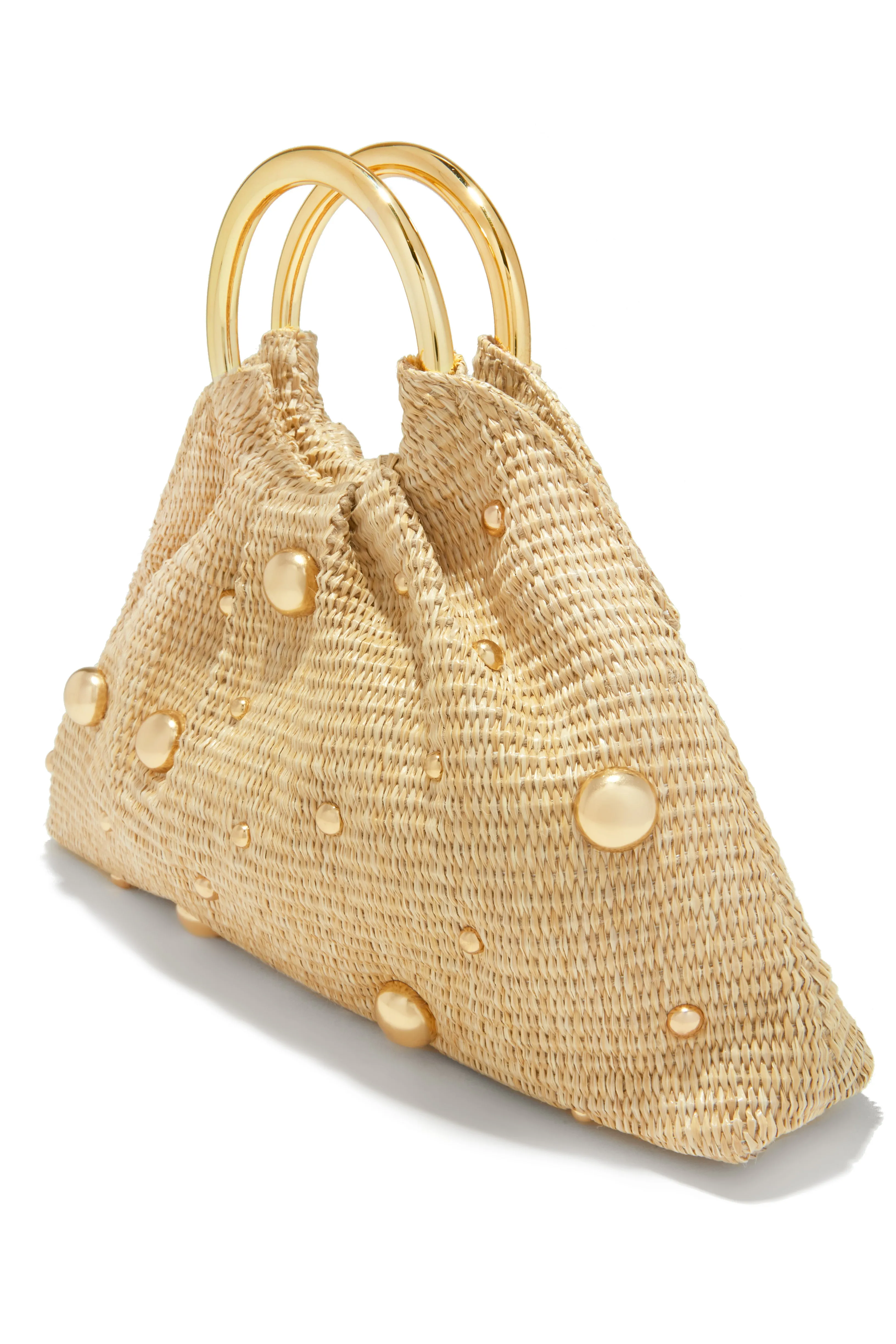 Romina Embellished Bag - Natural sold by Miss Lola product image thumbnail 4