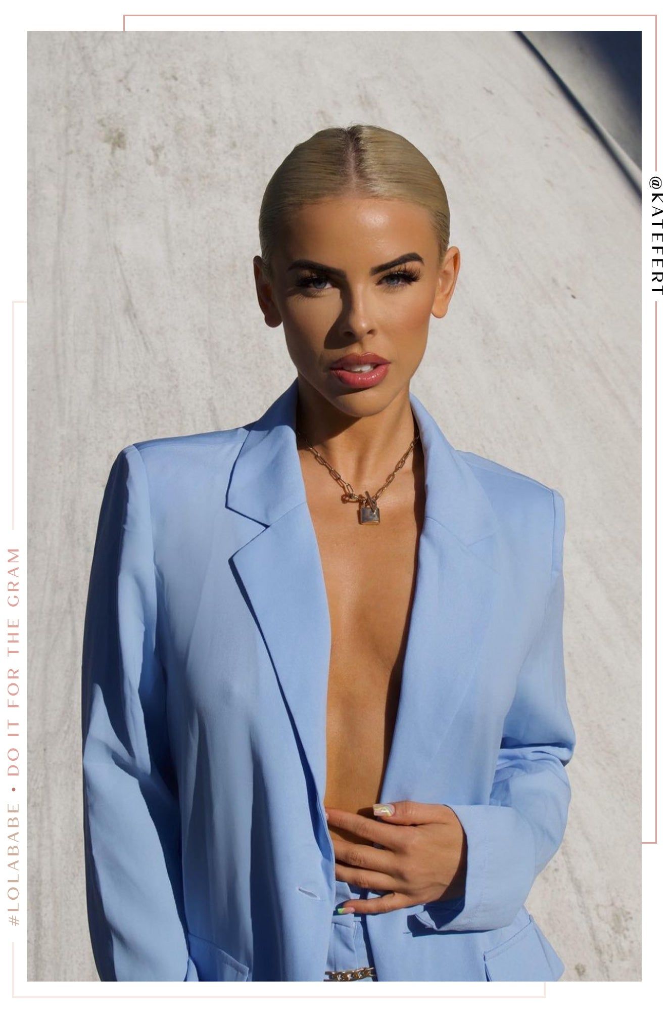 Stefanie - Blue sold by Miss Lola product image thumbnail 6