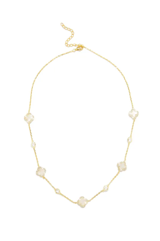 Golden Paradise Sterling Silver Necklace - Gold sold by Miss Lola