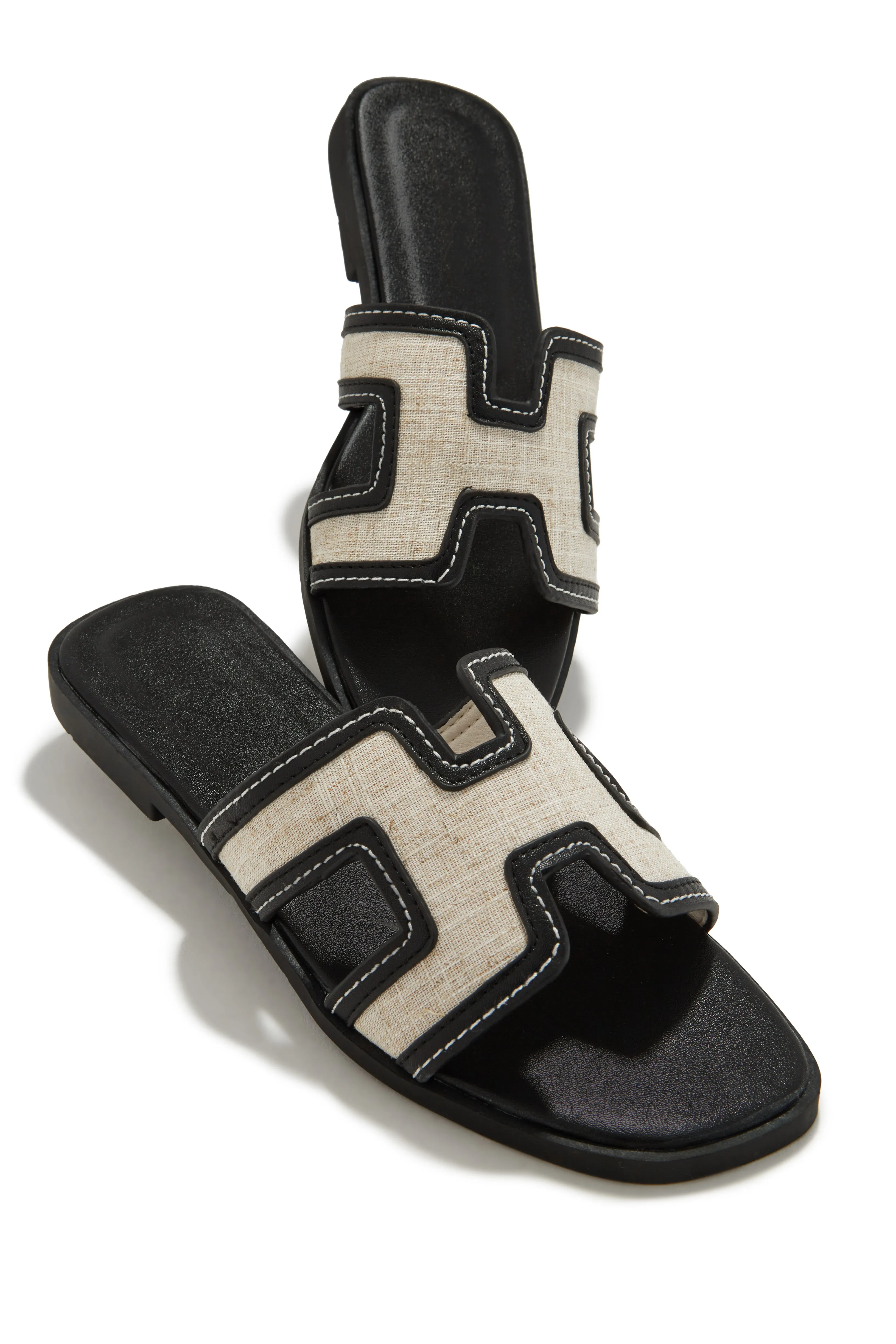 Sofya Slip On Sandals - Black sold by Miss Lola product image thumbnail 5
