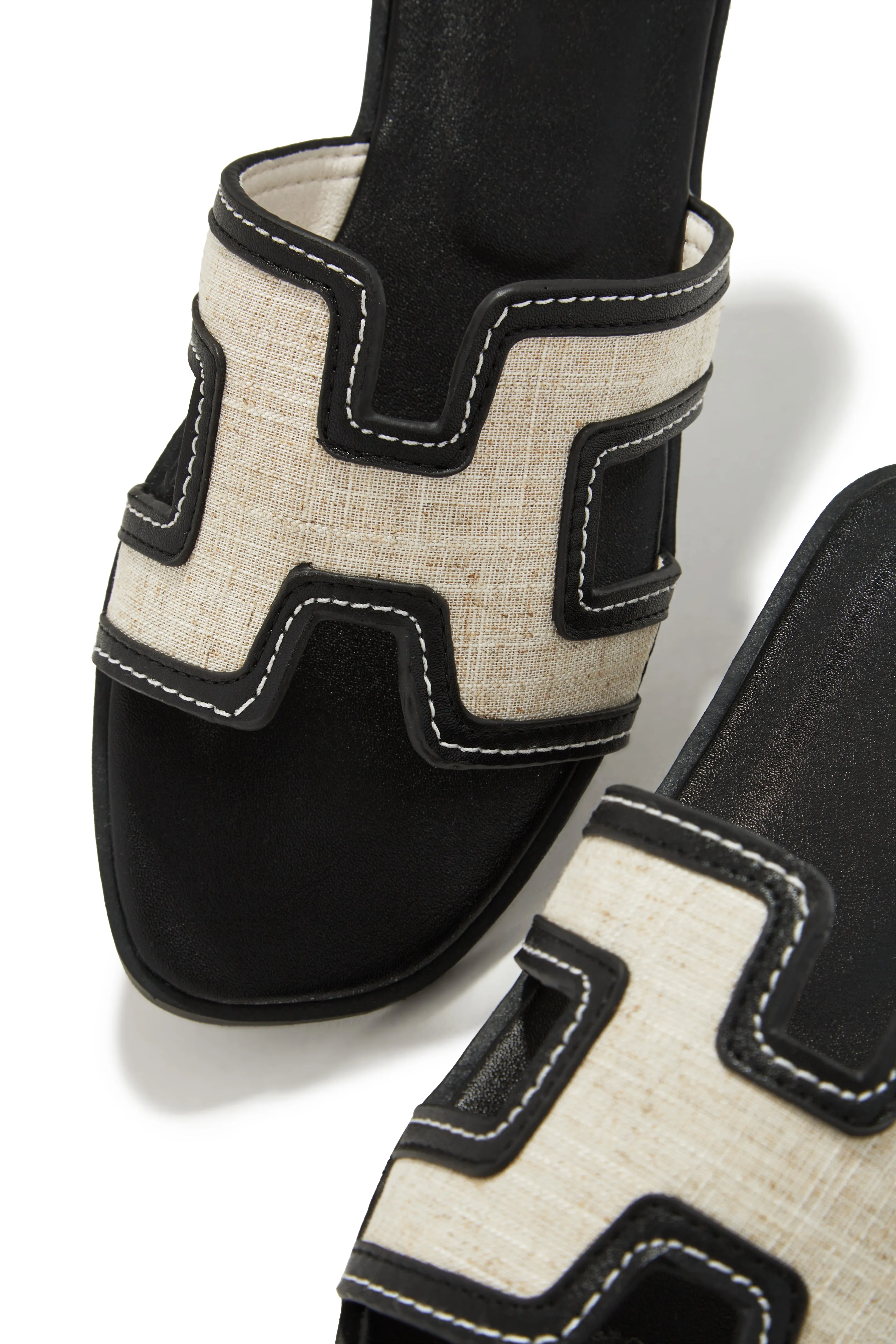 Sofya Slip On Sandals - Black sold by Miss Lola product image thumbnail 2