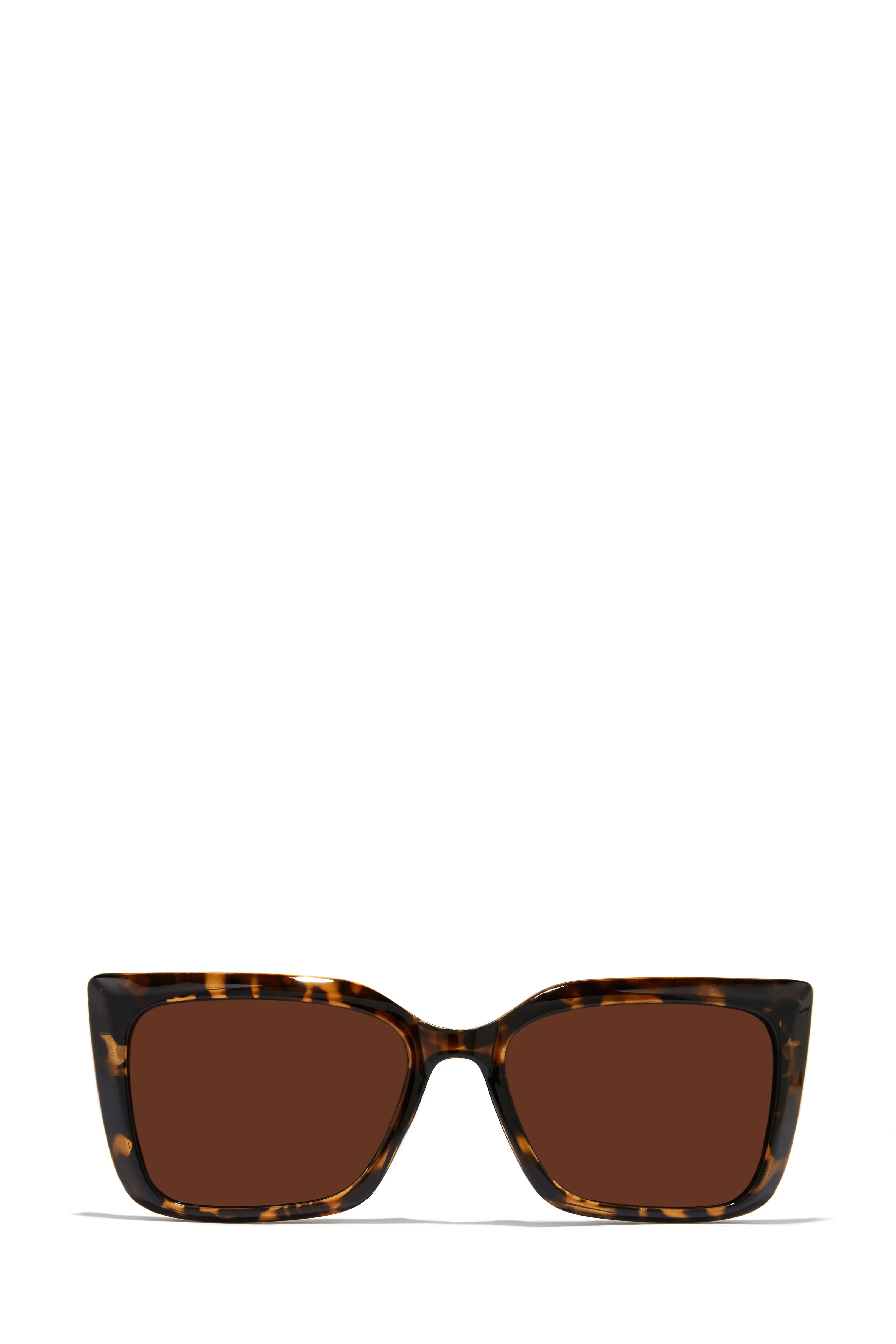 Leya Square Sunglasses - Tortoise sold by Miss Lola