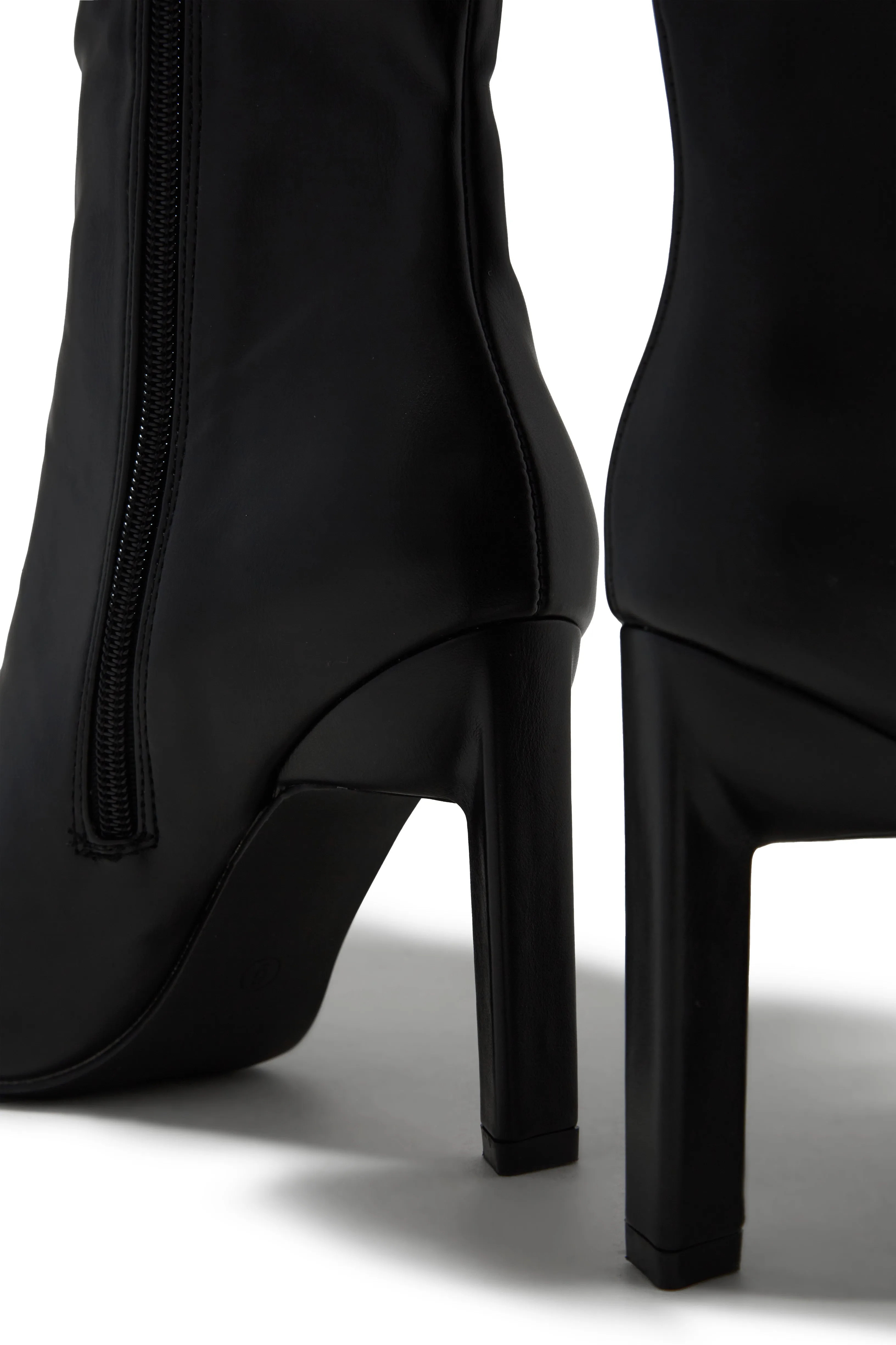 Kenny Knee High Boots - Black sold by Miss Lola product image thumbnail 2