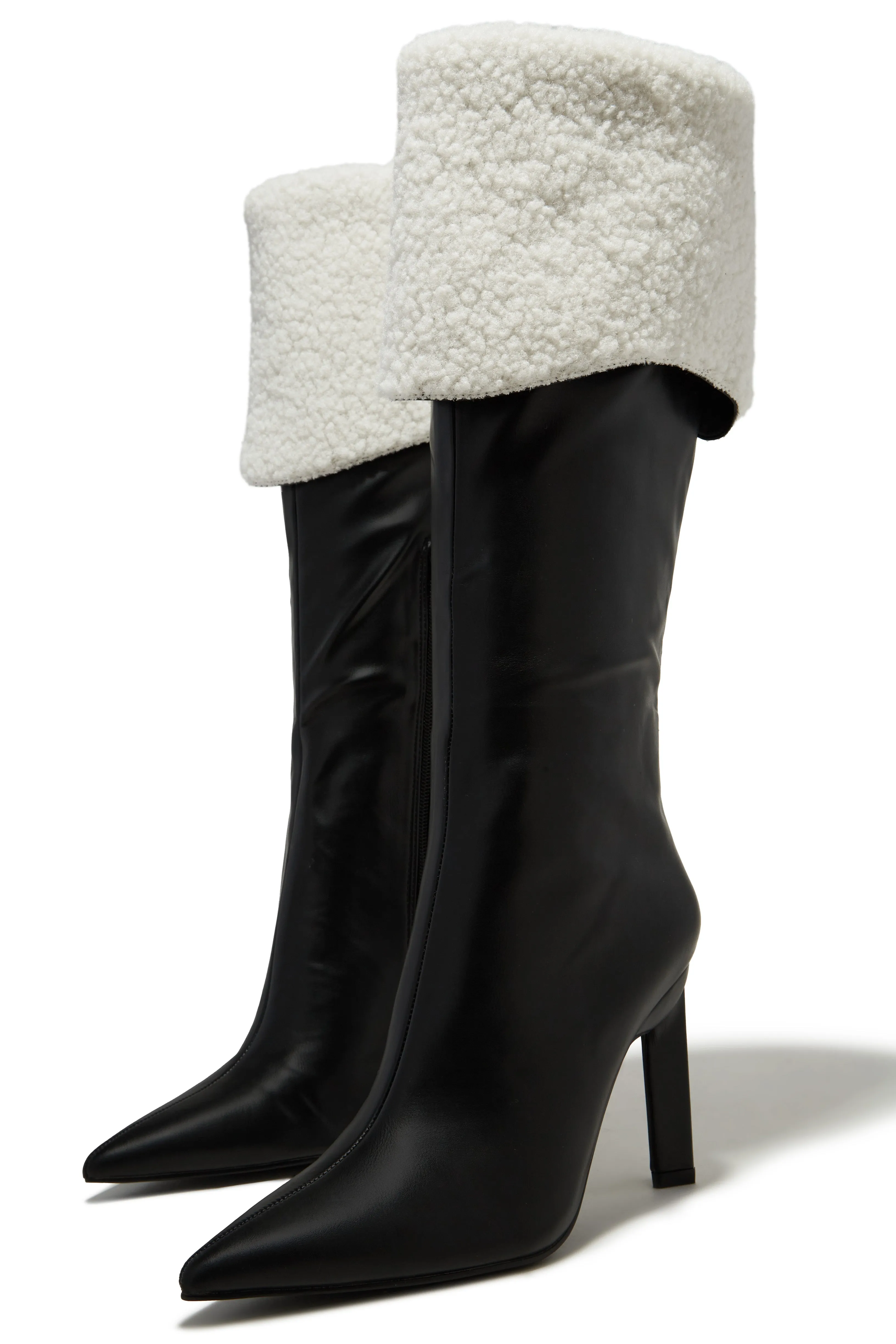 Kenny Knee High Boots - Black sold by Miss Lola product image thumbnail 3