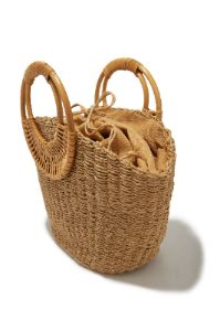 Marysol Woven Handbag - Tan sold by Miss Lola