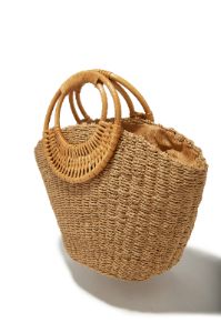 Marysol Woven Handbag - Tan sold by Miss Lola