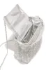 Azalia Fully Embellished Crossbody Handbag - Silver sold by Miss Lola