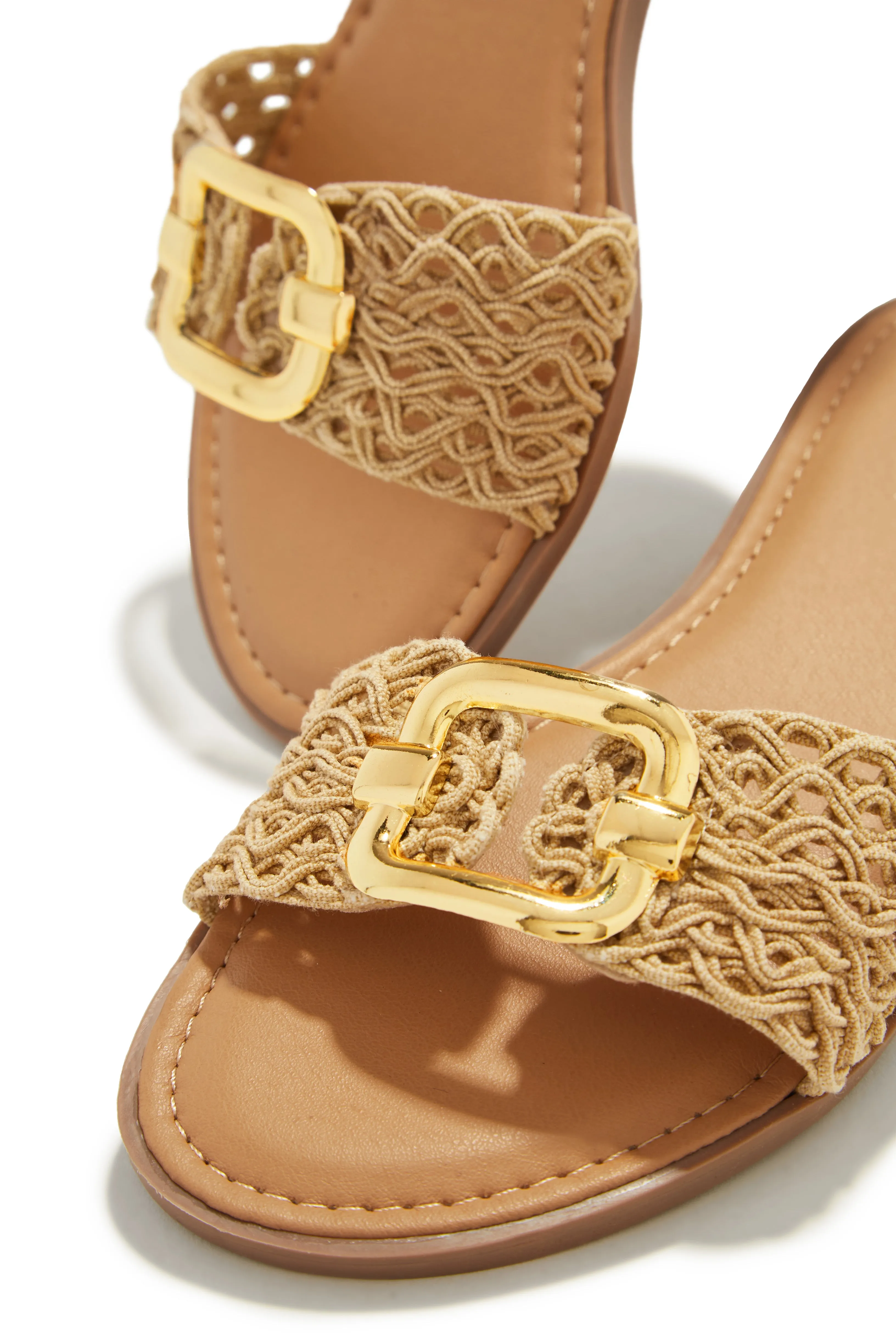 Acapulco Slip On Sandals - Nude sold by Miss Lola product image thumbnail 3