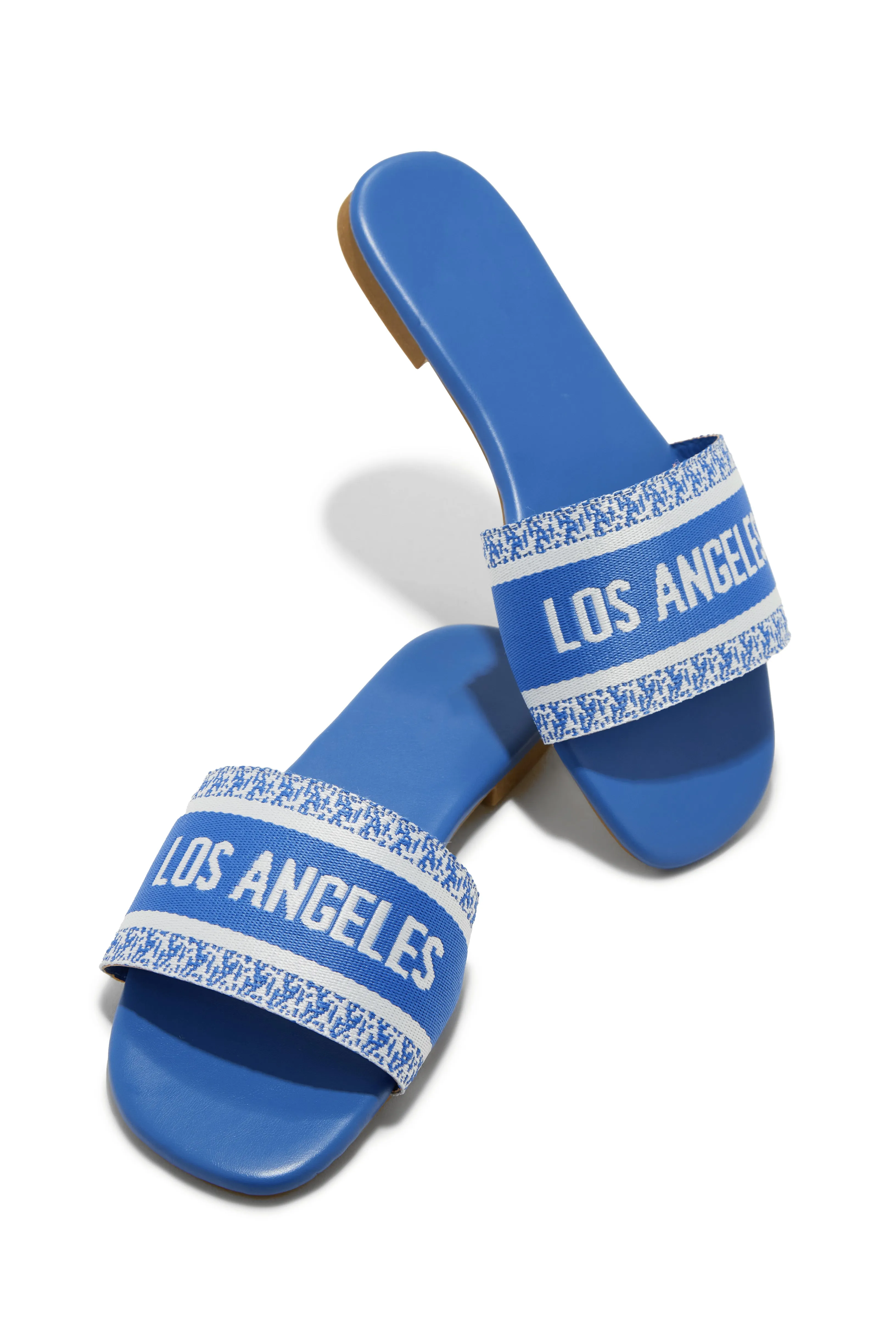 Resort Vacay Slip On Sandals - Blue sold by Miss Lola product image thumbnail 4