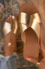 La Palma Slip On Flat Sandals - Tan sold by Miss Lola