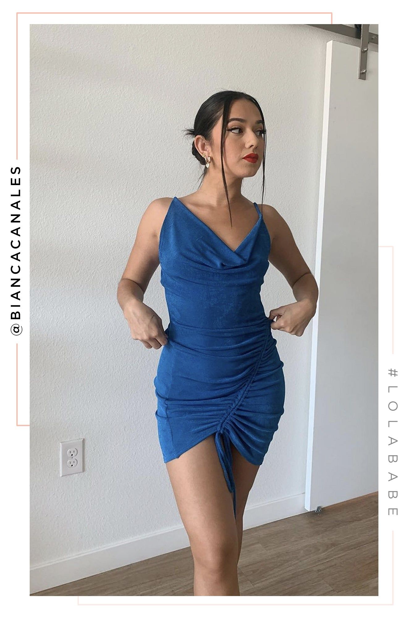 Adela - Blue sold by Miss Lola product image thumbnail 4