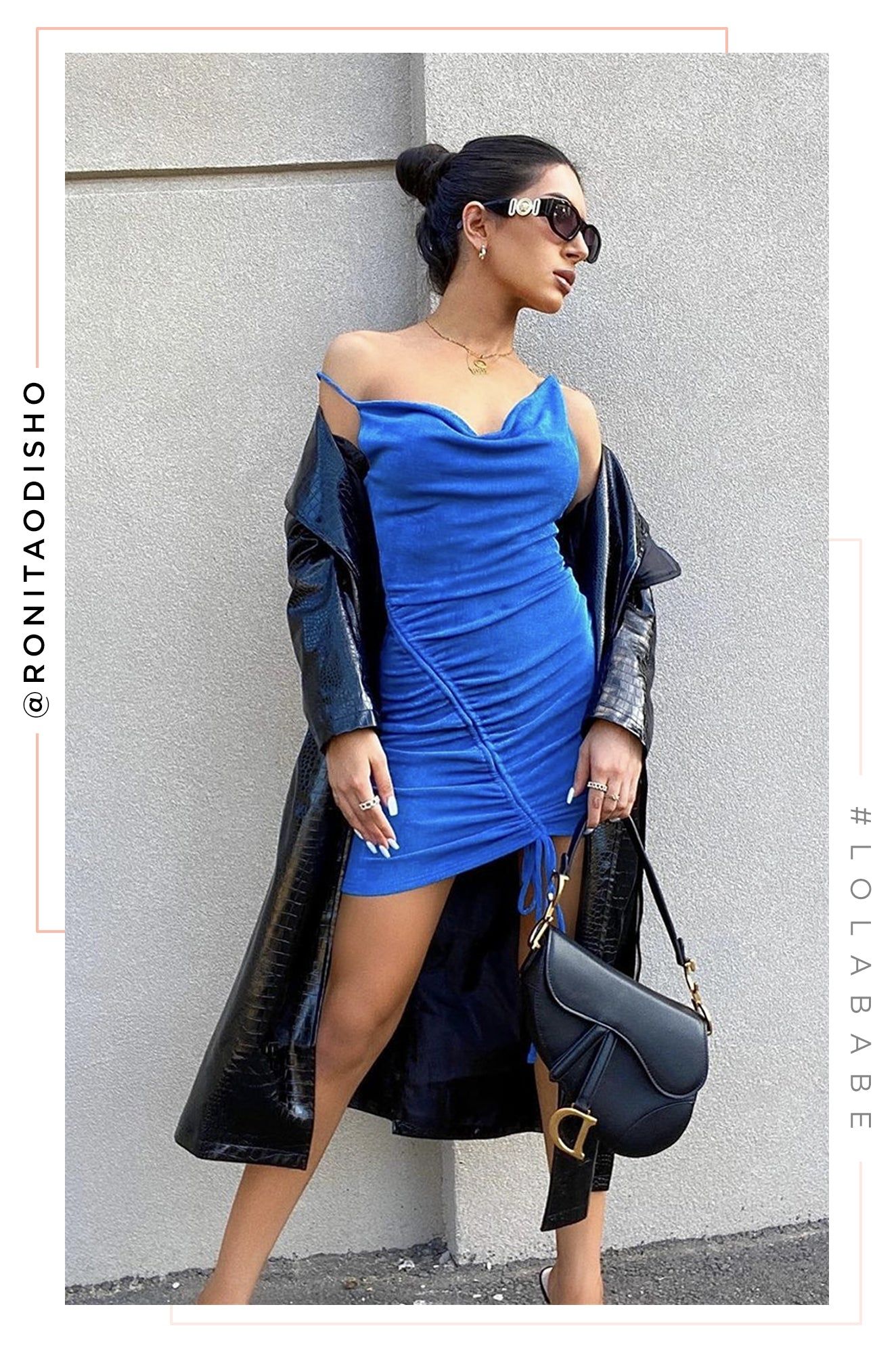 Adela - Blue sold by Miss Lola product image thumbnail 5