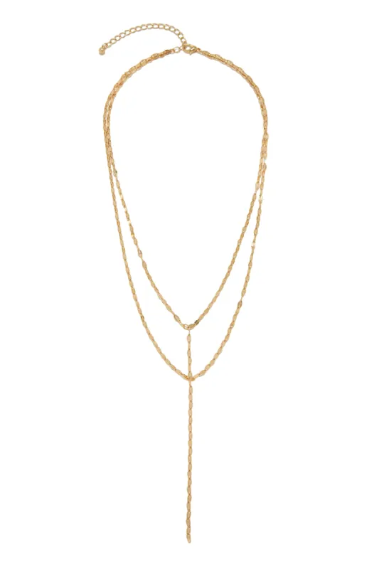 Isla Dainty Layered Necklace - Gold sold by Miss Lola