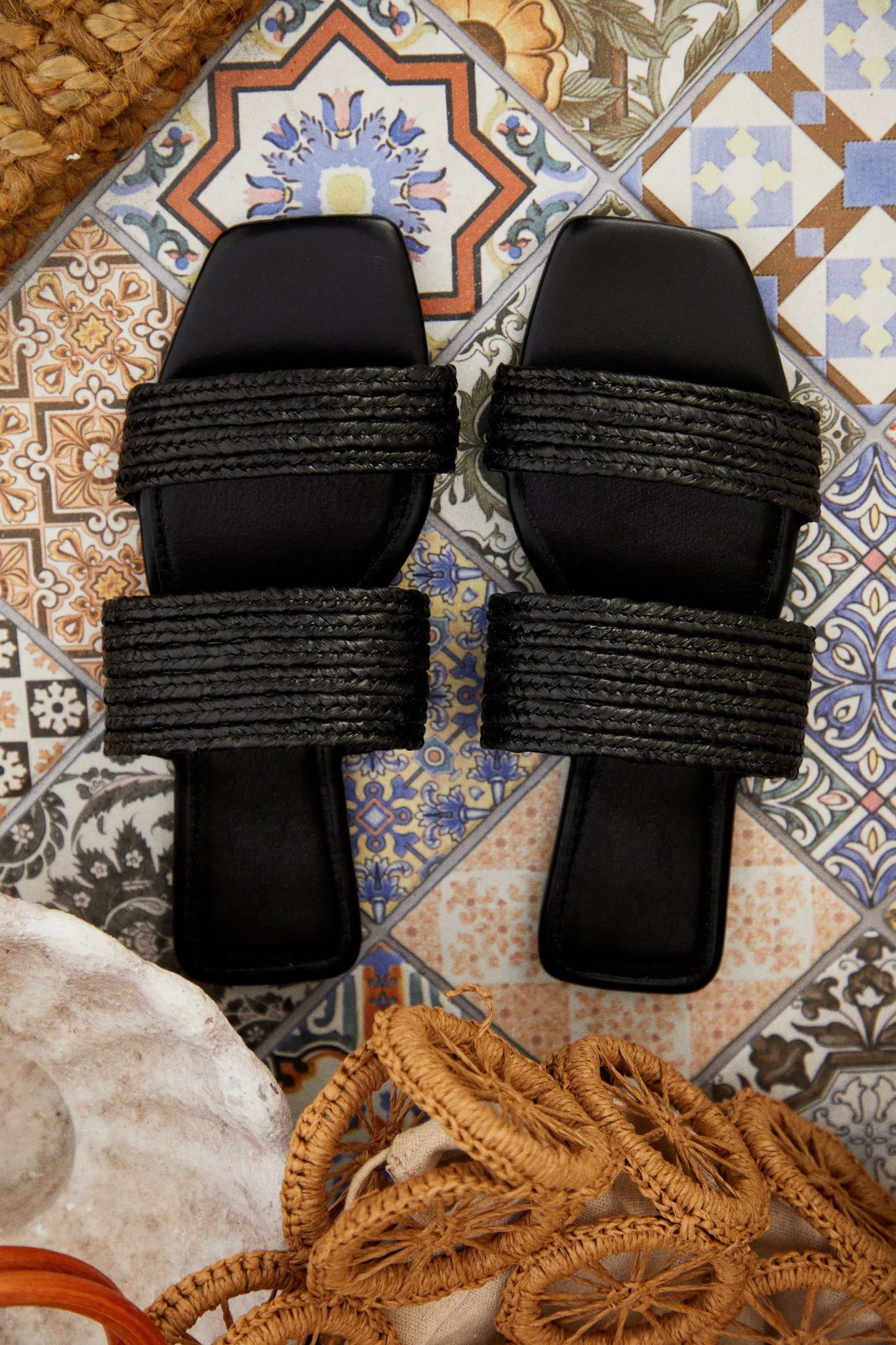 Paradise Found Slip On Sandals - Gold sold by Miss Lola product image thumbnail 3