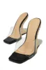 Seamara Wedge Heel Mules - Black sold by Miss Lola