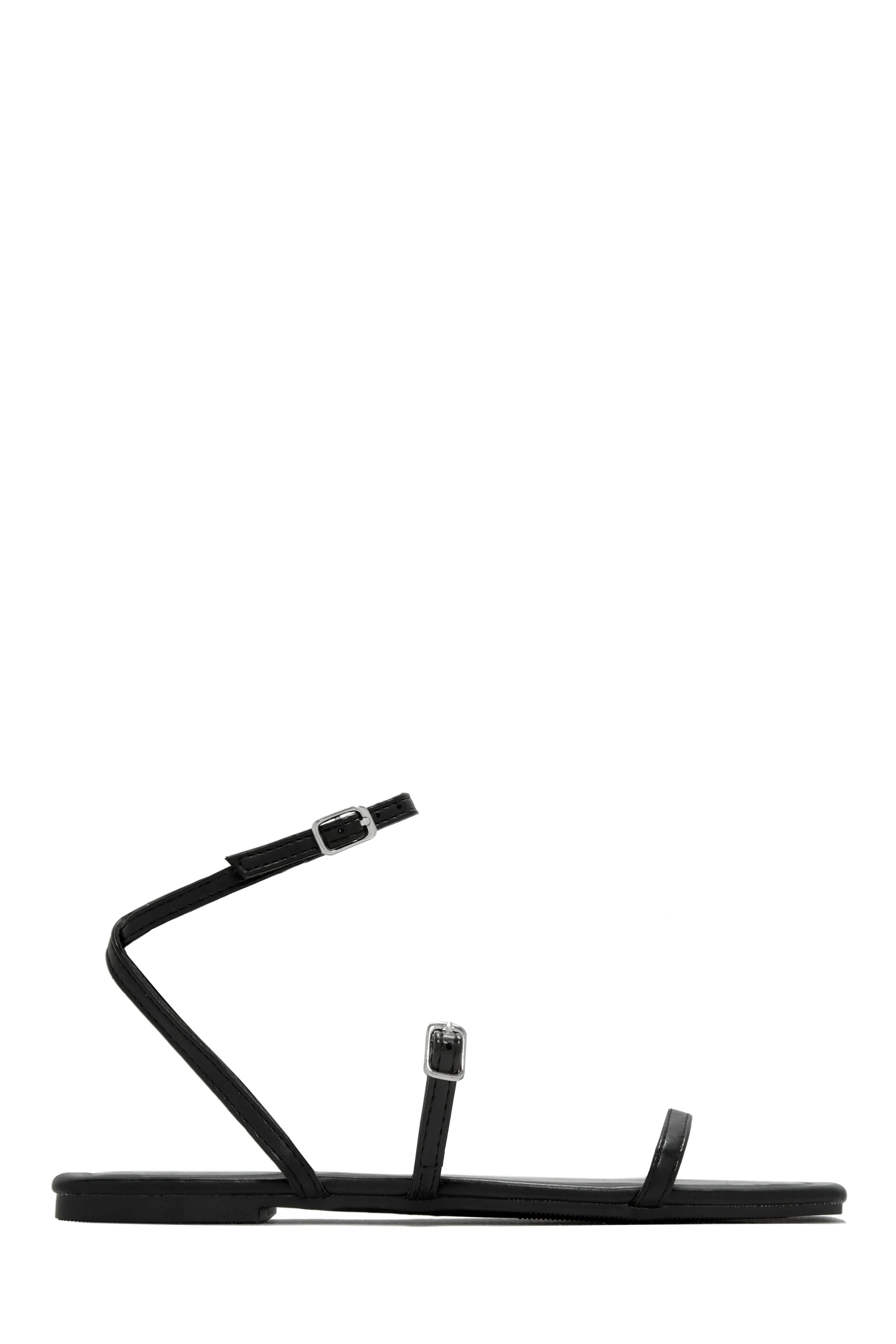 Bali Beach Flat Sandals - Black sold by Miss Lola product image thumbnail 2